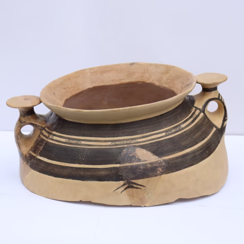 Keramička posuda iz arheološkog nalazišta obnovljena i očuvana nakon završetka konzervatorskog procesa u suradnji sa Sveučilištem u Zadru.